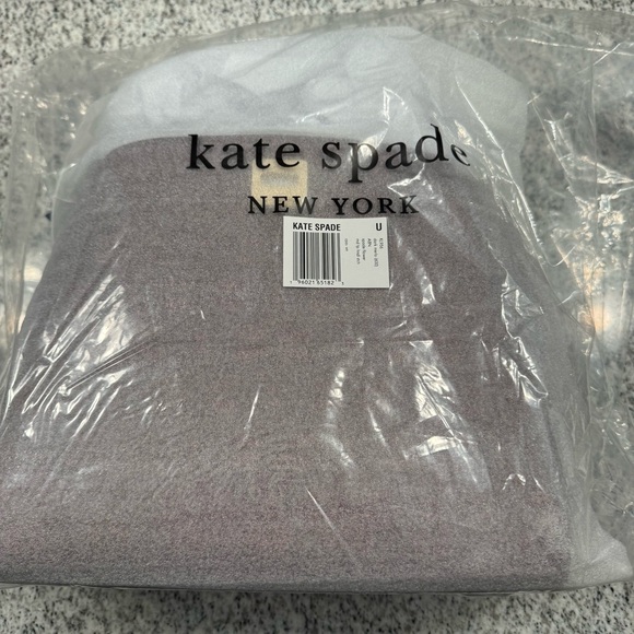 Kate Spade ♠️ Spade Flower Embroidered Medium Top Handle Satchel in Dark Merlot - Picture 7 of 10